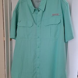 REAL TREE Fishing Shirt Mens 2XL NWT